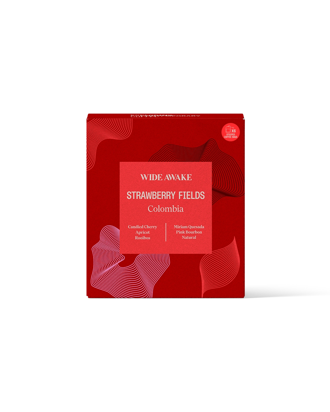 Wide Awake Strawberry Fields Steep Bags