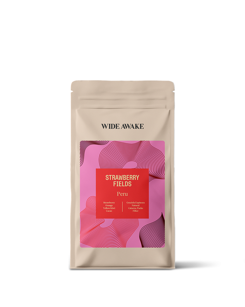 Wide Awake Strawberry Fields - Peru - Natural - Filter 250g