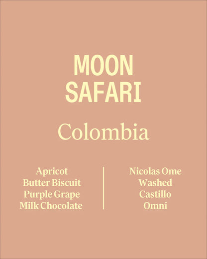Wide Awake Moon Safari Omni - Colombia - Washed - Espresso 250g