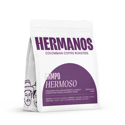 Hermanos Campo Hermoso - Colombia, Caturra, Castillo Honey (Açaí Co-Fermented) 250G