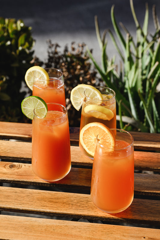 Iced Tea Elderflower and Rose Brew Tea & Co