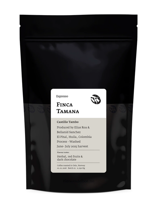 Finca Tamana Castillo Espresso - Washed Process 250G