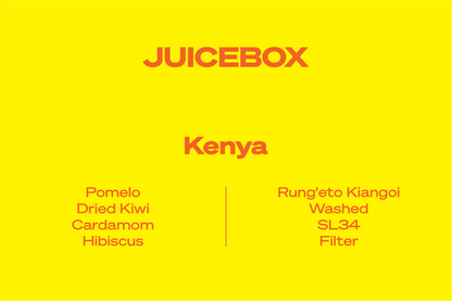 Wide Awake Juicebox - Kenya - Washed - Filter 250g
