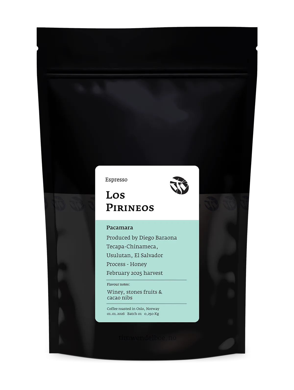 Los Pirineos Pacamara Espresso - Honey Process 250G