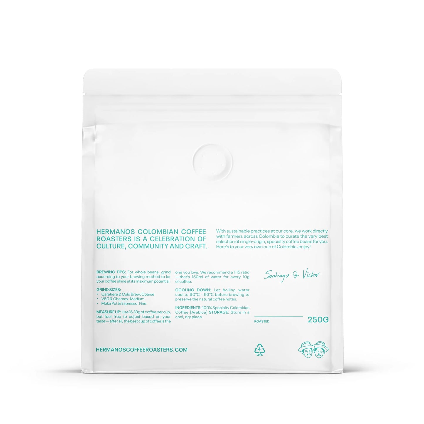 Hermanos  La Esperanza - Castillo, Natural 250G